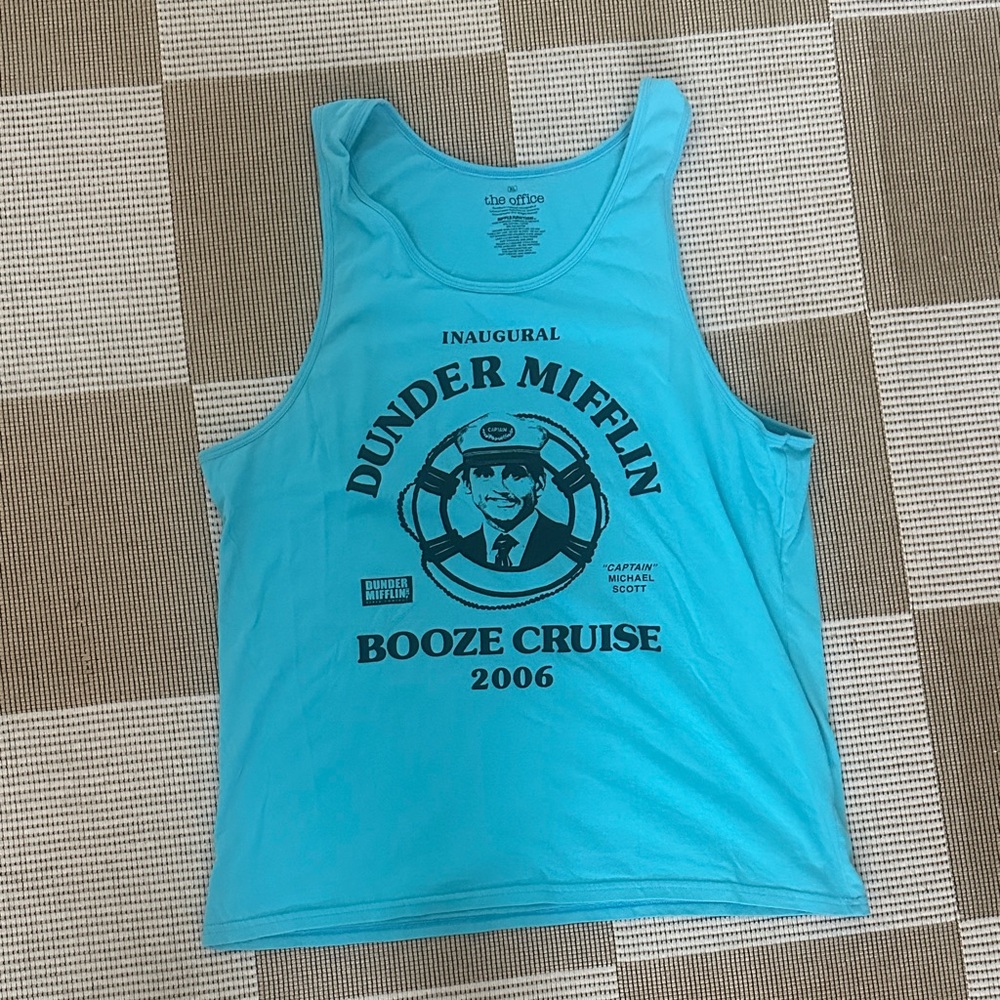 The Office Blue Dunder Mifflin Tank Top